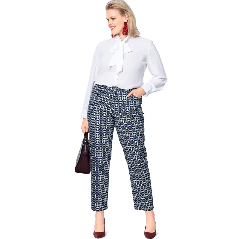 Burda Sewing Pattern 6103 Women's Trousers 1