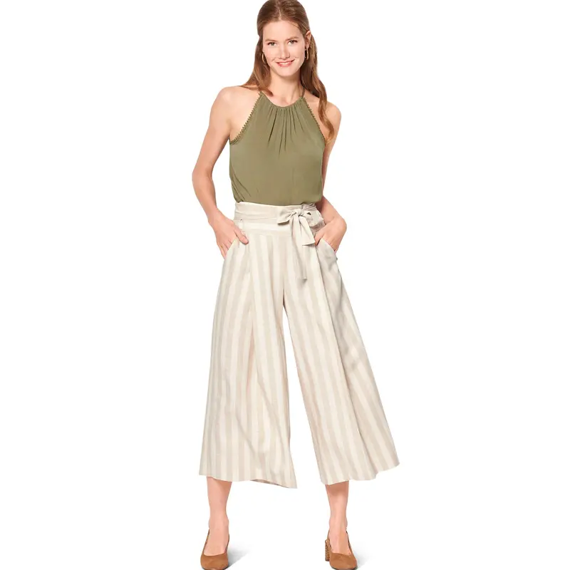 Burda Sewing Pattern 6138 Culottes, Trousers, Pants 1