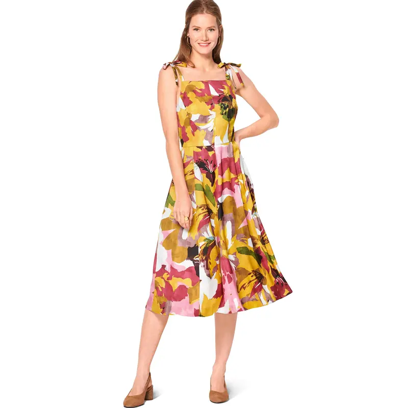 Burda Sewing Pattern 6140 Dress 1
