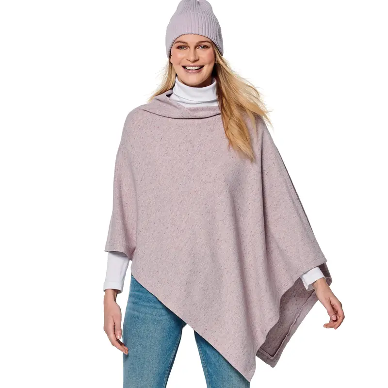 Burda Sewing Pattern 6175 Cape With Roll Neck 1