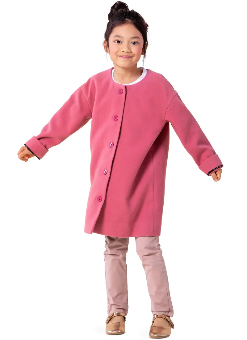 Burda Sewing Pattern 9207 Children's Coats 1