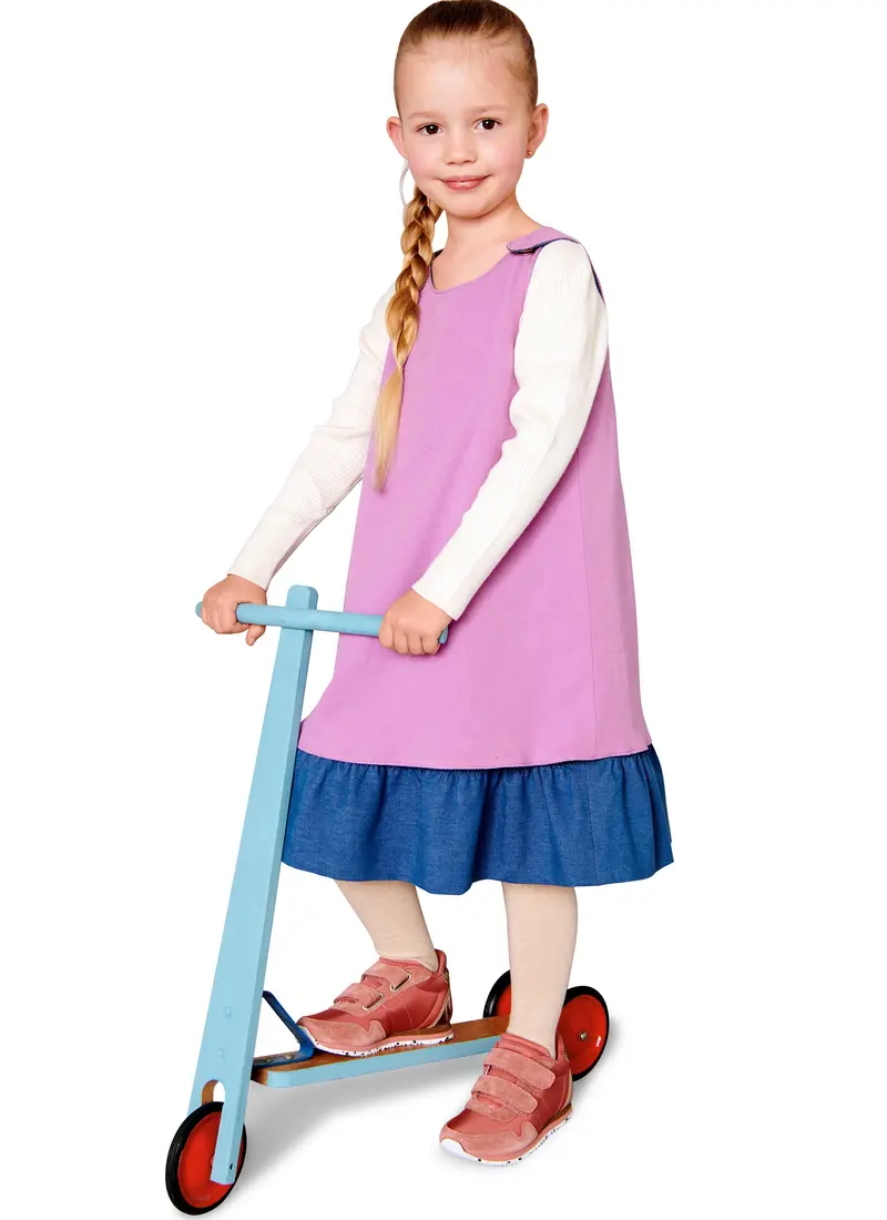 Burda Sewing Pattern 9238 Children's Dress 1