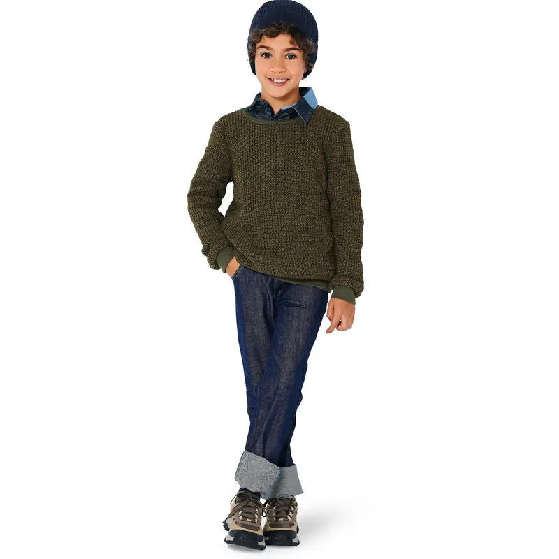 Burda Sewing Pattern 9251 Boys Trousers And Top 1