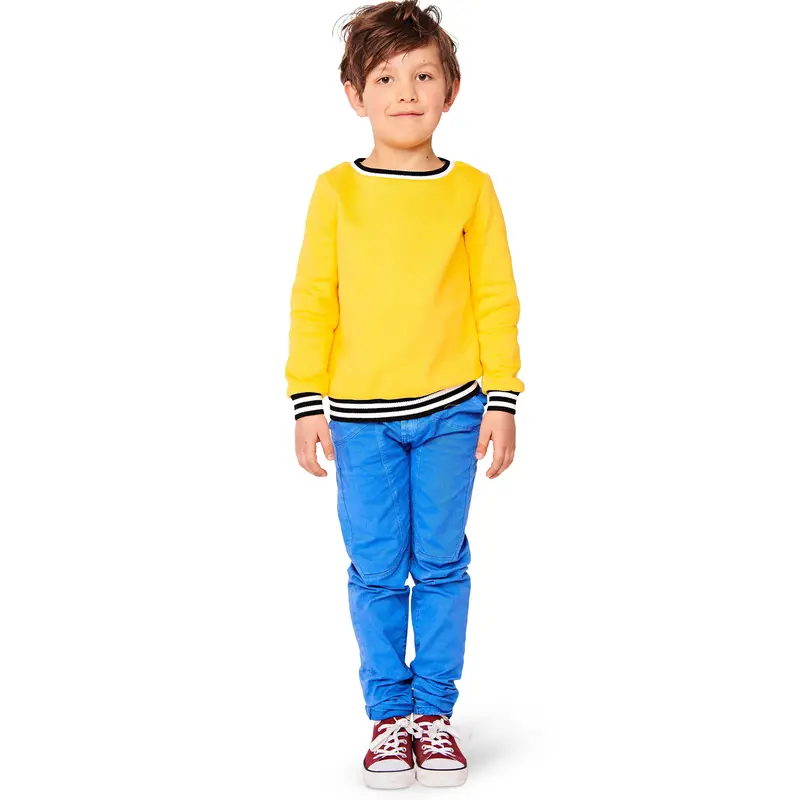 Burda Sewing Pattern 9254 Children's Sweatshirt 2