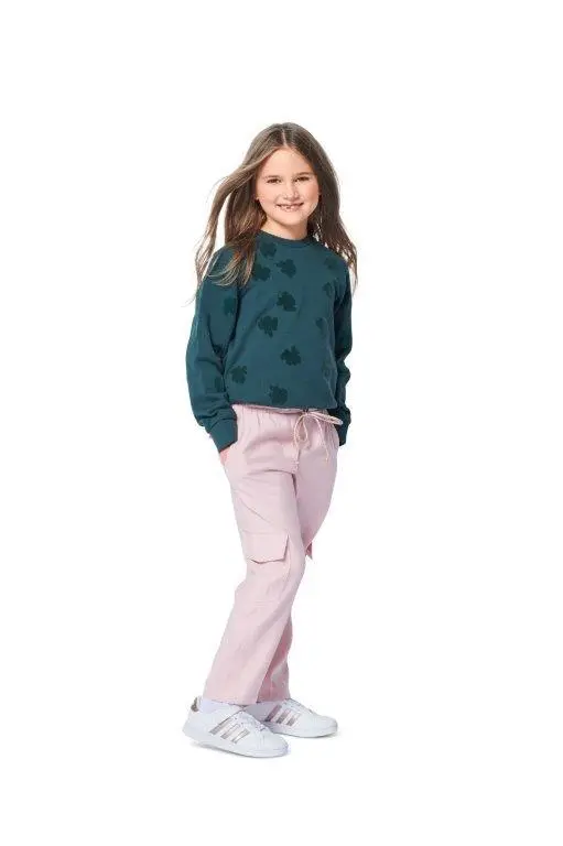 Burda Sewing Pattern 9271 Boys / Girls Slip-On Trousers 1