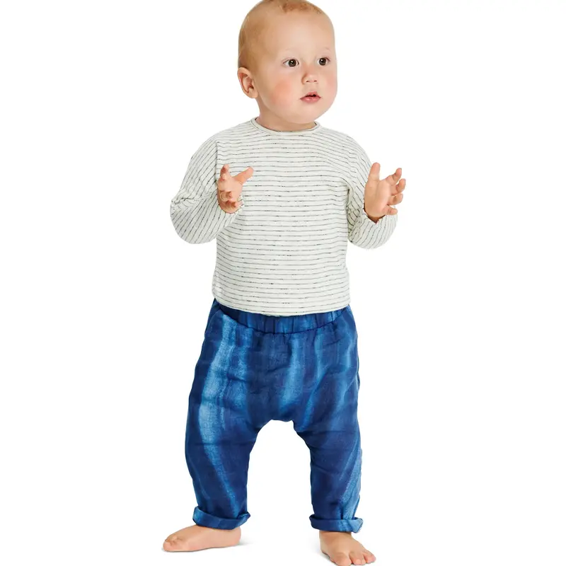 Burda Sewing Pattern 9278 Babies' Top And Trousers 1