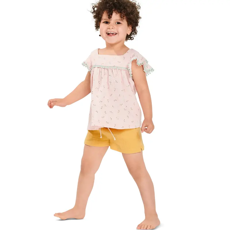 Burda Sewing Pattern 9281 Children's Top And Dress 1