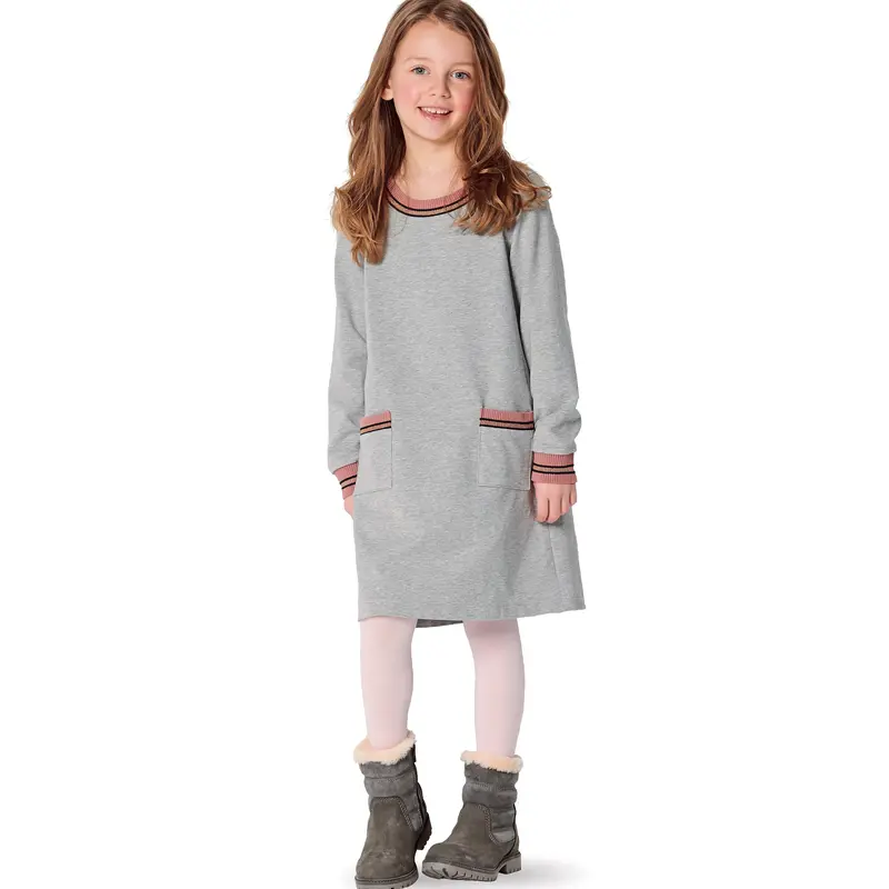 Burda Sewing Pattern 9286 Babies' Dress – Shirtdress 1