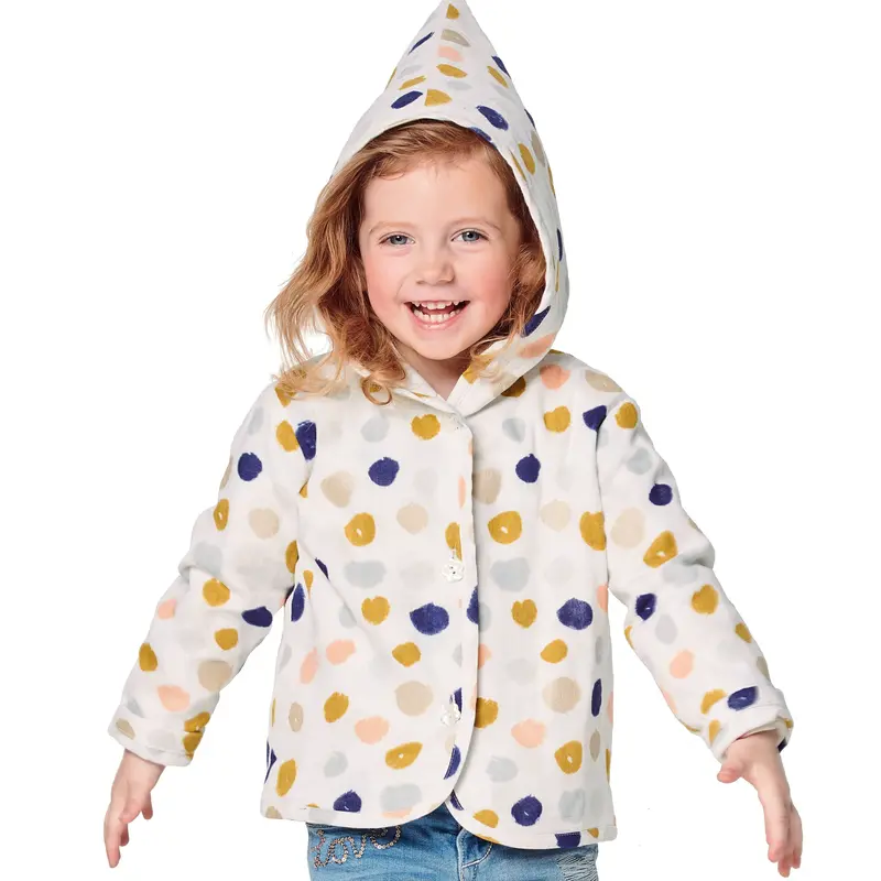 Burda Sewing Pattern 9289 Children's Hooded Jacket 1