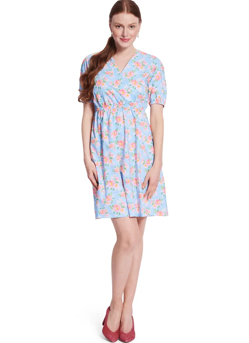 Burda Style 5803 Easy To Sew Dress Pattern 1