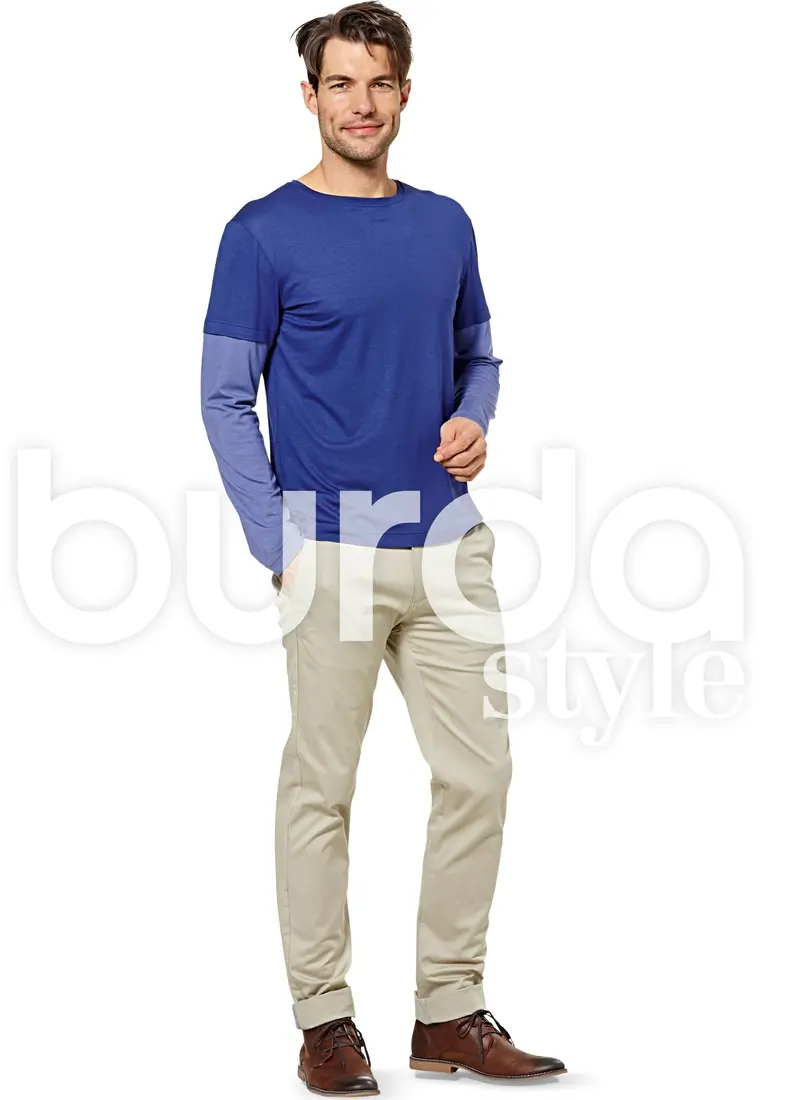 Burda Style 6602 Unisex Hoody Pattern 1