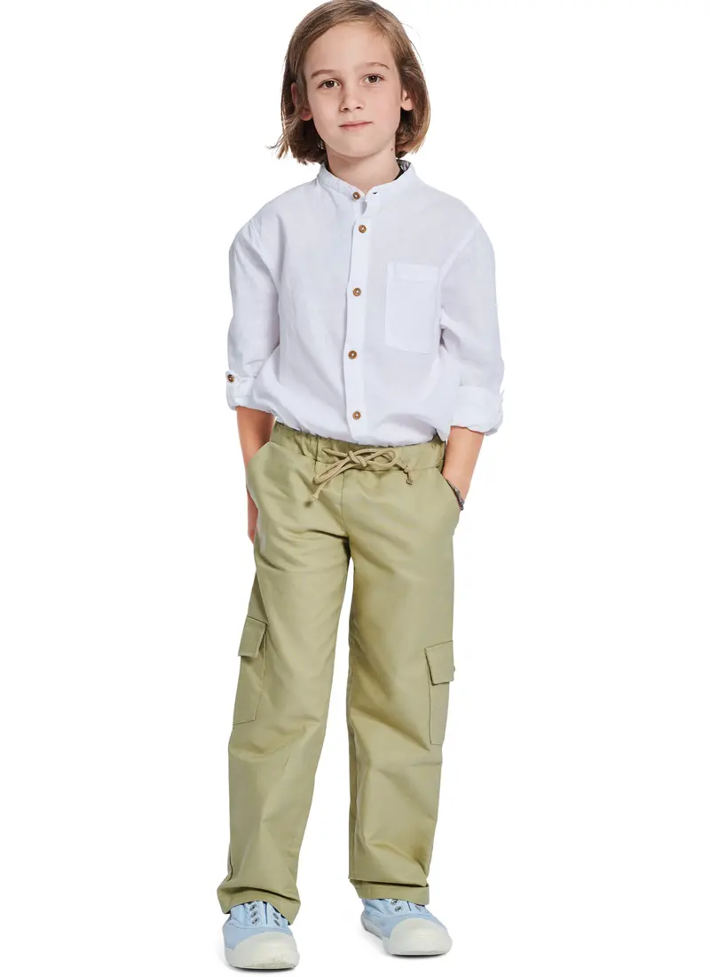 Burda Style 9224 Children's Cargo Pants Pattern 1