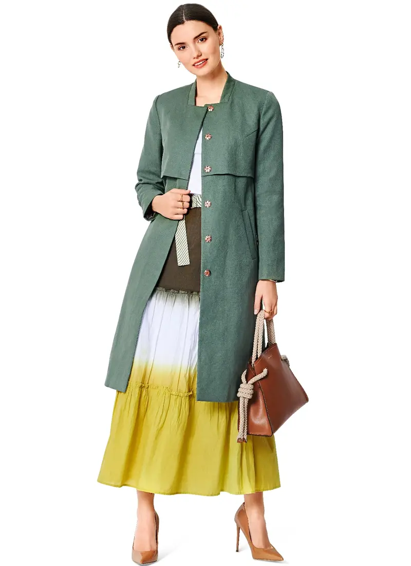 Burda Style Pattern 6041 Ladies Outerwear Coat / Jacket 1