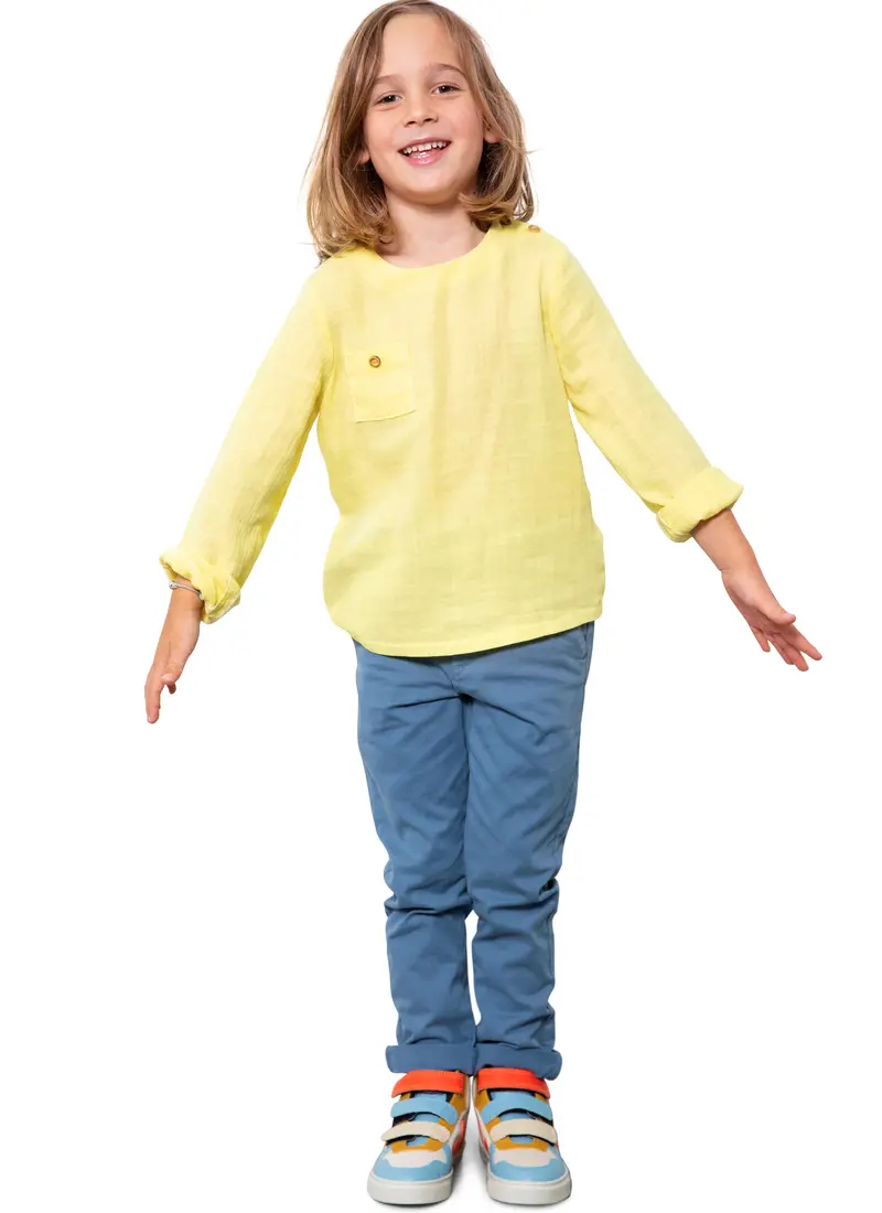 Burda Style Pattern 9227 Children's Shirt 1