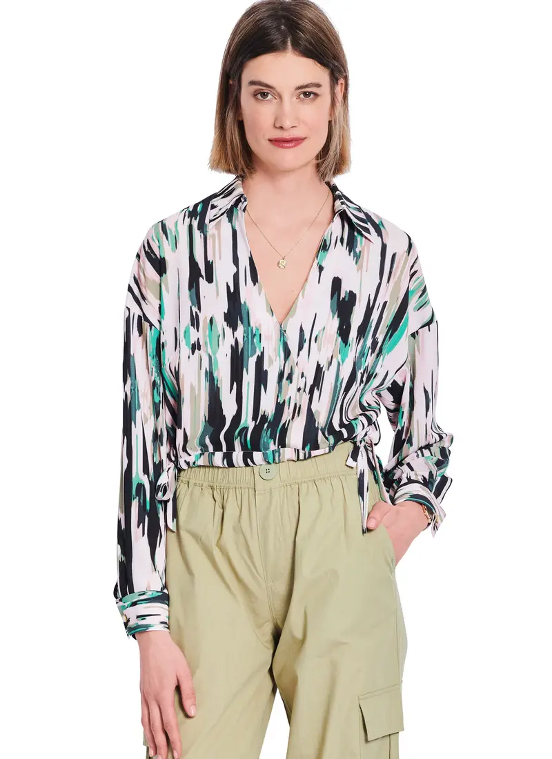 Burda Style Sewing Pattern 5745 Misses' Blouse 1