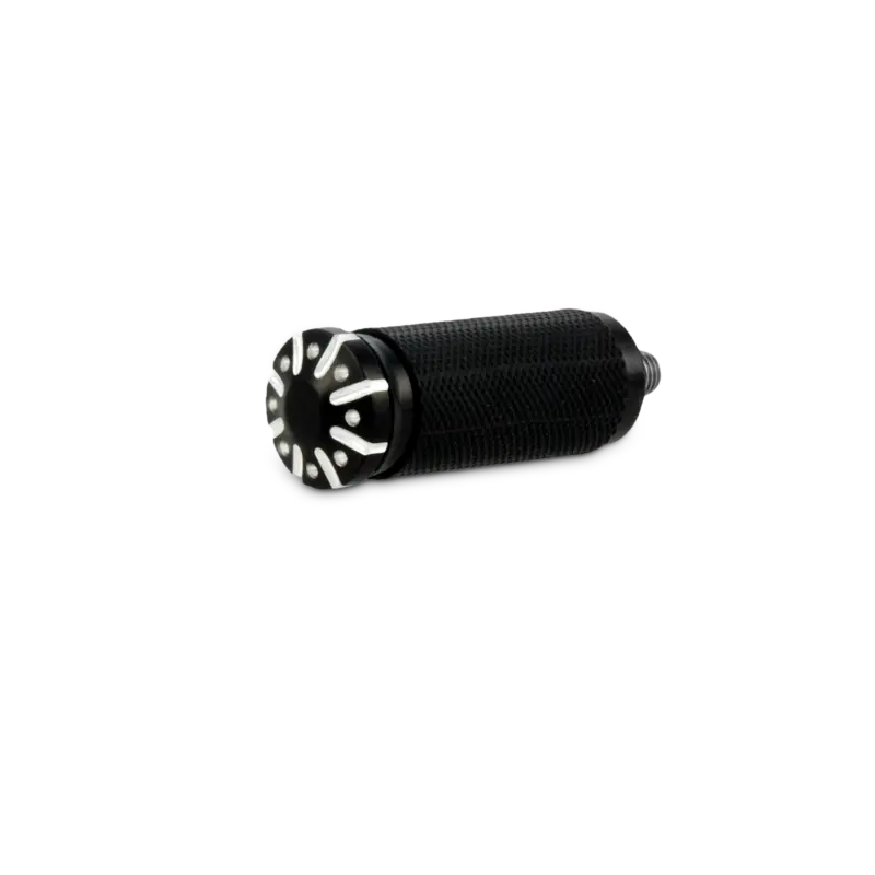 Burly Brand Universal Hawk Toe Peg Billet - Black Machined 1