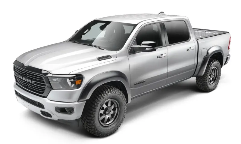 Bushwacker 19-22 Ram 1500 (Excl. Rebel/Trx) 67.4 & 76.3In Bed Extend-A-Fender Flares 4Pc - Smth Blk 1