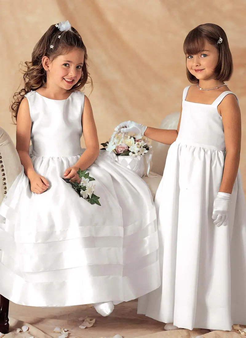 Butterick 3351 Girls' Bridesmaids Jacket And Dress Pattern | Easy 1