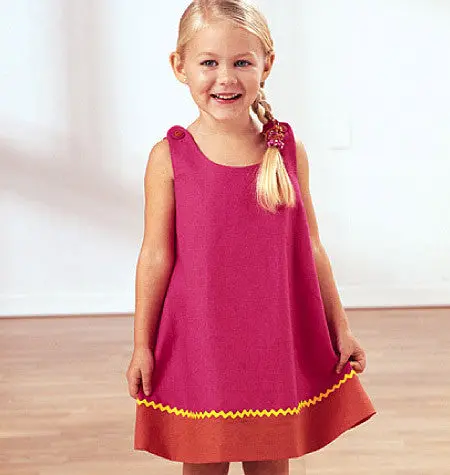 Butterick 3772 Toddler's And Children's Dress Pattern 1