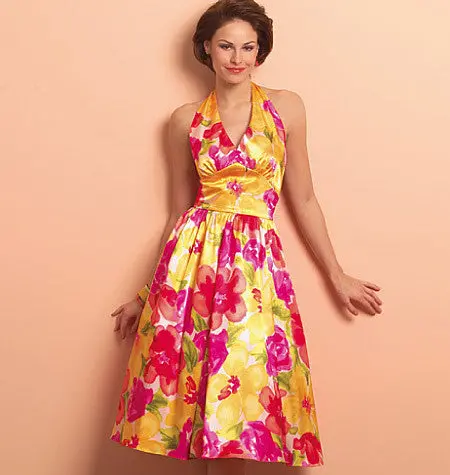 Butterick 5209 Misses' Vintage Dress Pattern | Easy 1