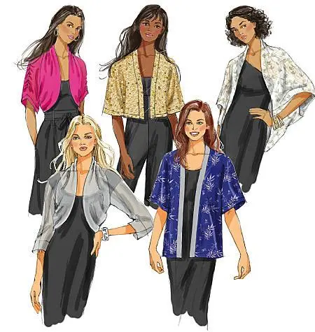 Butterick 5529 Misses' Jackets Pattern 1