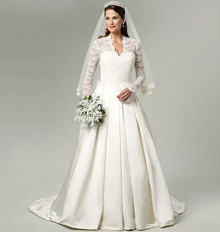 Butterick 5731 Misses' Wedding Dress Pattern 1