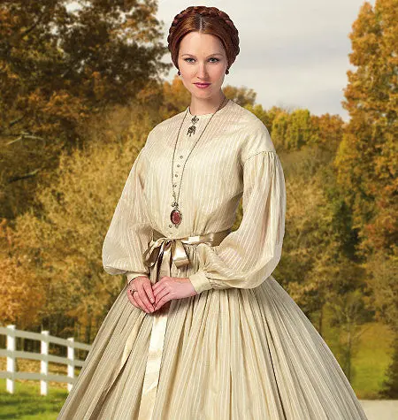 Butterick 5831 Misses' Historic Dress Pattern 1