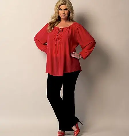 Butterick 5861 Womens' Tunic Pattern | Average 1