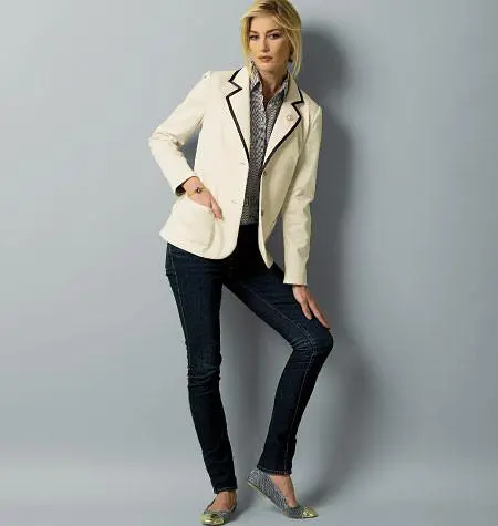 Butterick 5926 Misses' Petite Jacket Pattern | Easy 1