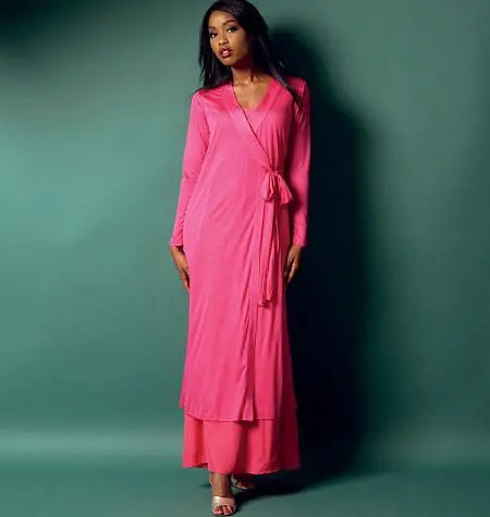 Butterick 5963 Misses' Pattern Sleepwear Set Pattern | Easy 1