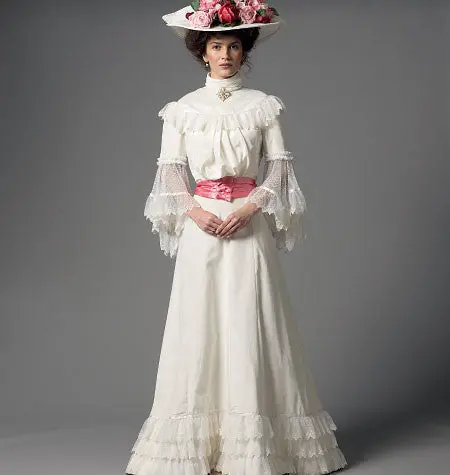 Butterick 5970 Women's Victorian Top And Skirt Pattern 1