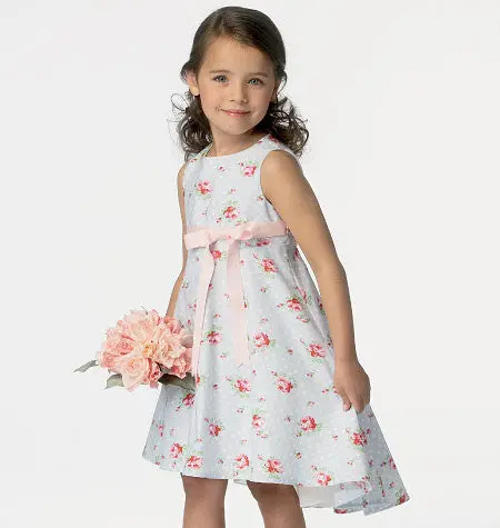 Butterick 6013 Girls' Dress Pattern | Easy 1