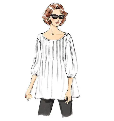 Butterick 6024 Misses' Top Pattern  | Easy 1