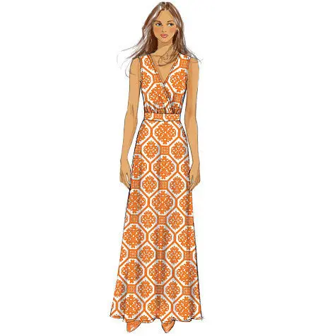 Butterick 6051 Misses' Dress Pattern | Easy 1