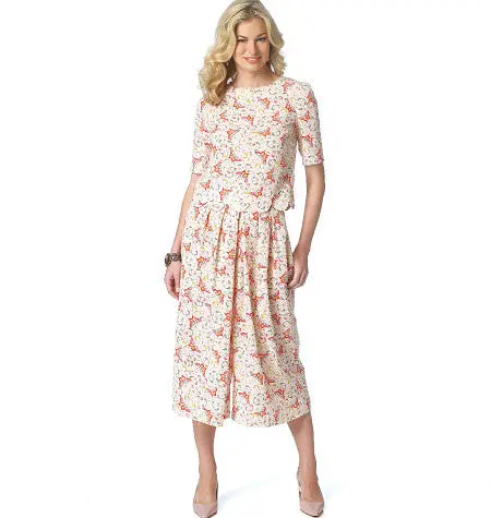 Butterick 6178 Misses' Culottes Pattern 1