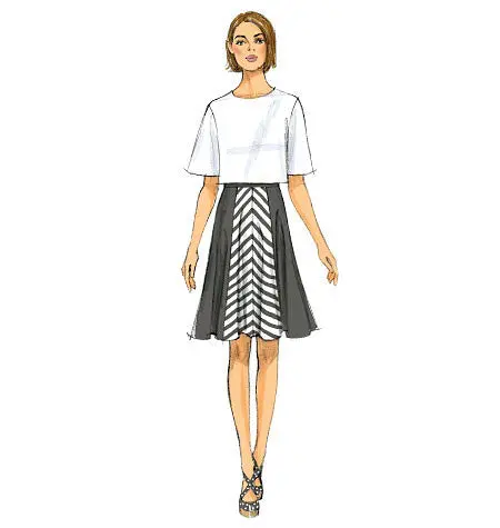 Butterick 6179 Misses' Skirt And Culottes Pattern 1
