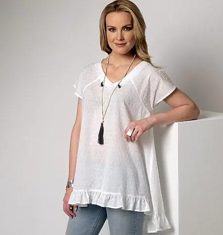 Butterick 6215 Misses' Top Pattern 1
