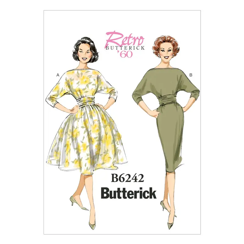 Butterick 6242 Misses' Dress Pattern 2