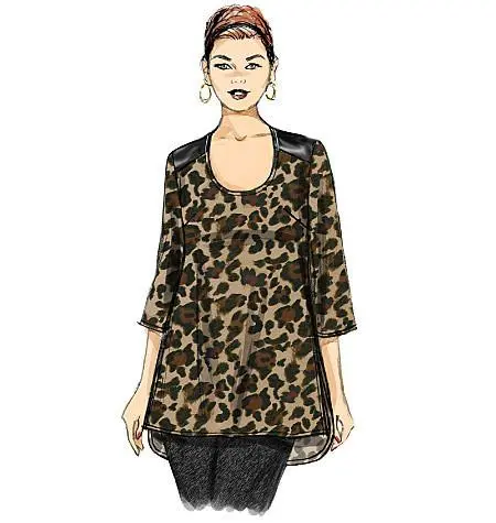 Butterick 6263 Women's Tunic Pattern 1