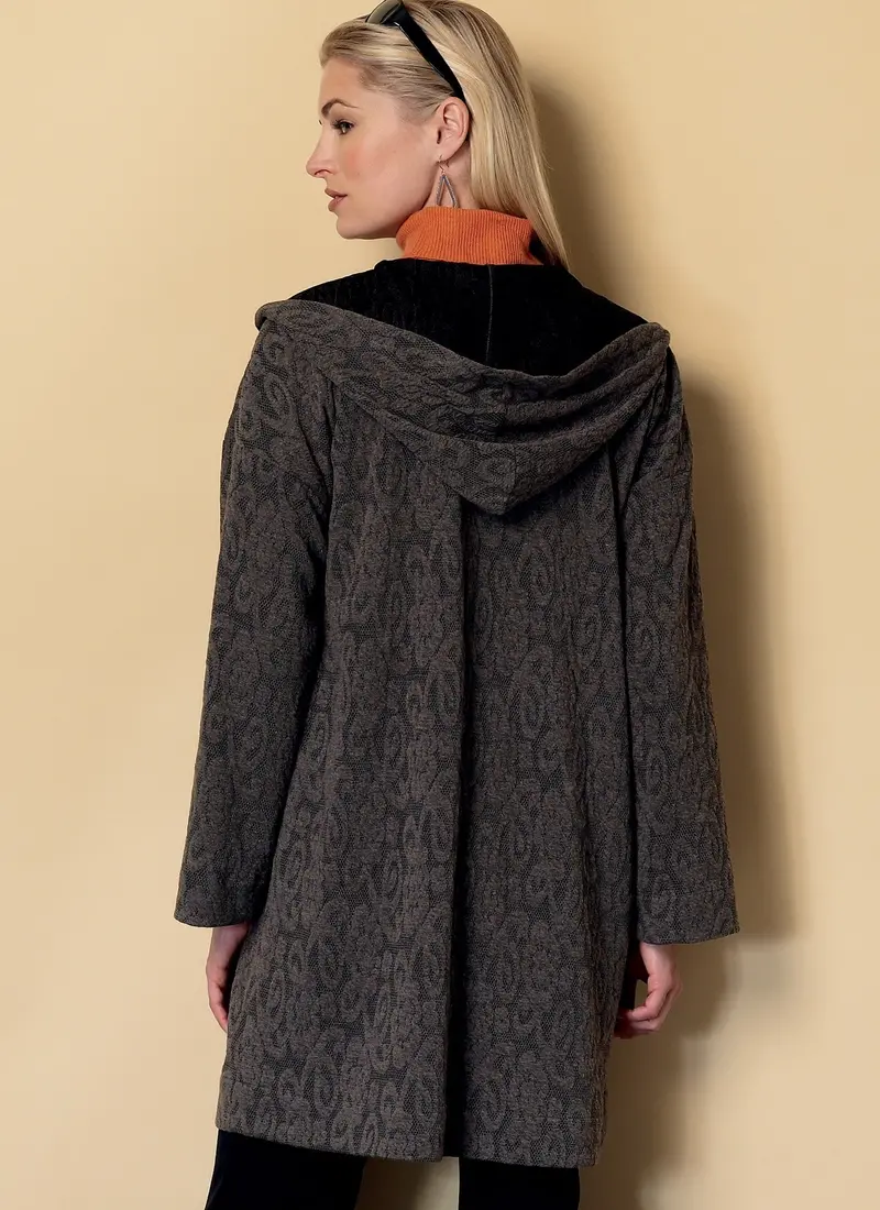 Butterick 6394 Misses' Shawl Collar Coats Pattern 2