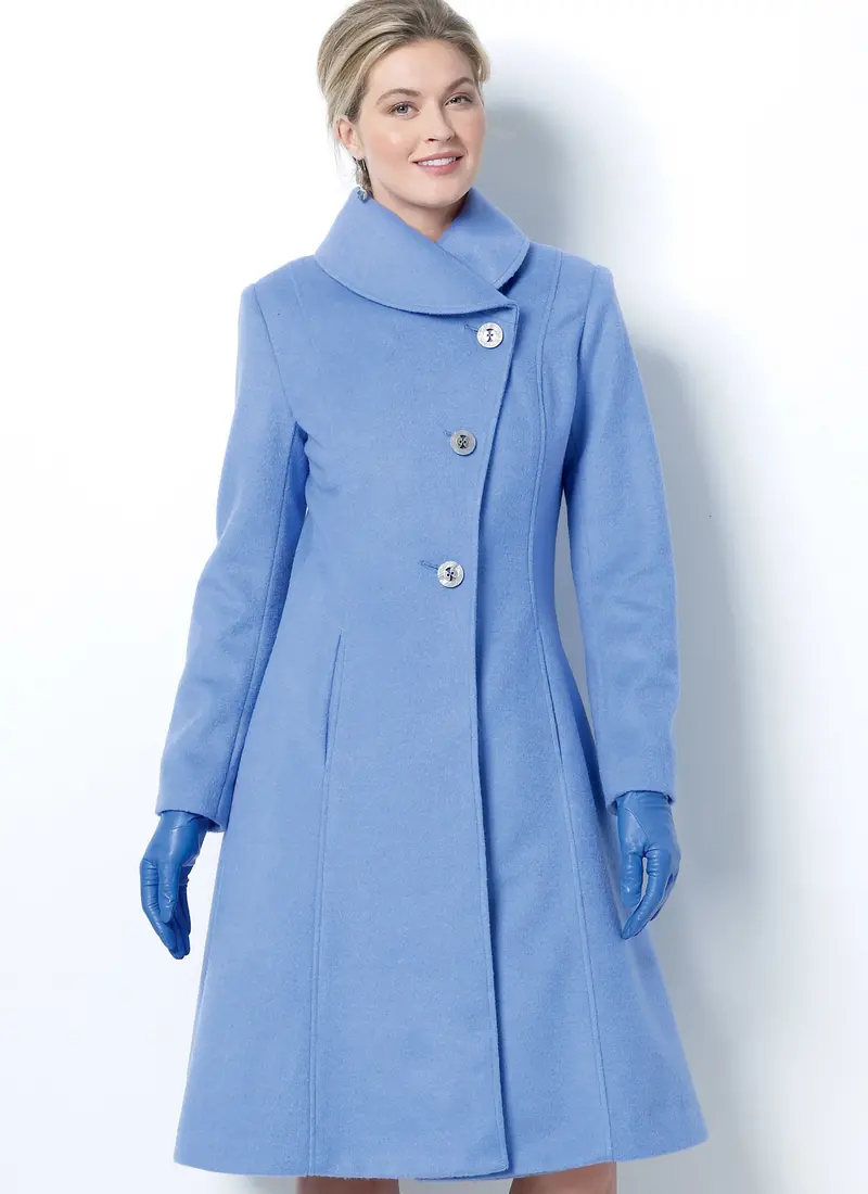 Butterick 6497 Misses'/Miss Petite Jacket And Coat Pattern 1