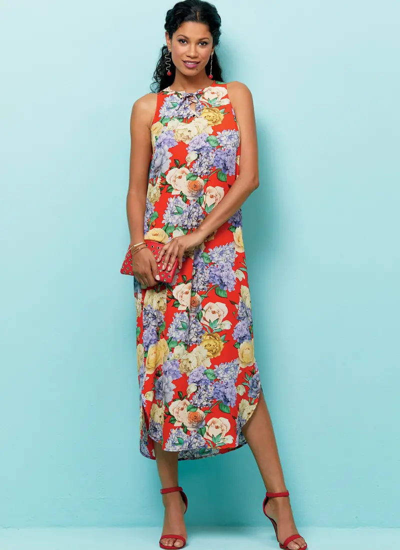 Butterick 6551 Loose Fitting Dress Pattern 1