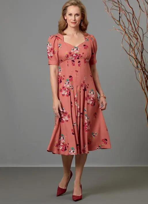 Butterick 6586 Misses' Dress Pattern 1