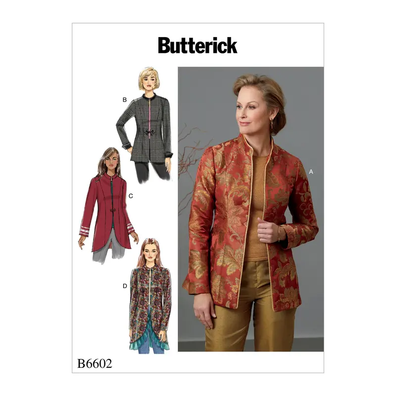 Butterick 6602 Misses' Petite Jacket Pattern 2