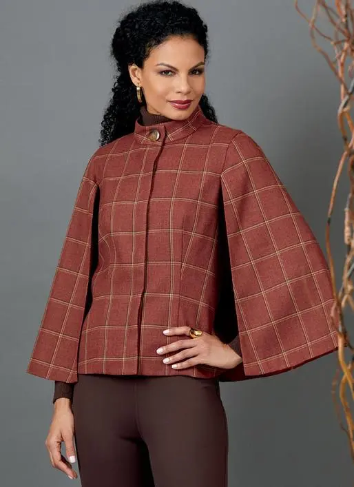 Butterick 6603 Misses Cape Pattern 1