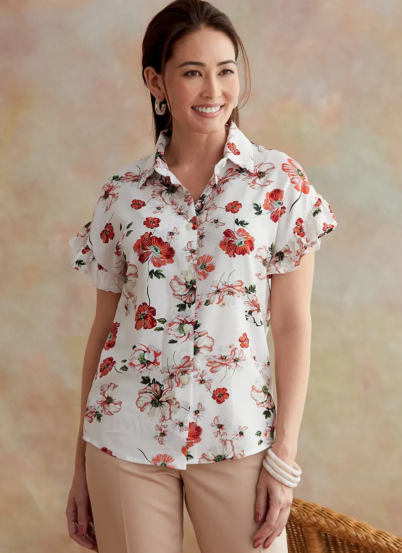 Butterick 6686 Misses' Top Pattern | Very Easy 1