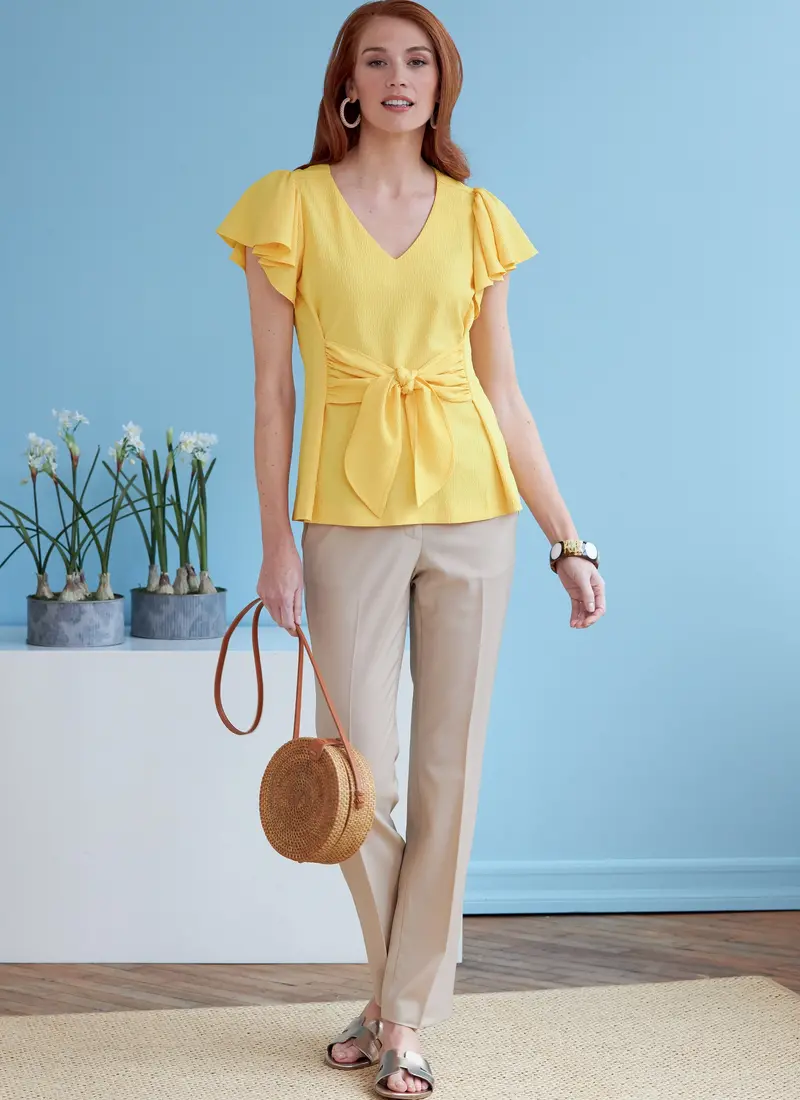 Butterick 6731 Misses' Top Pattern 1