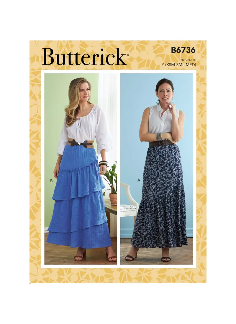 Butterick 6736 Misses' Skirts Pattern 2