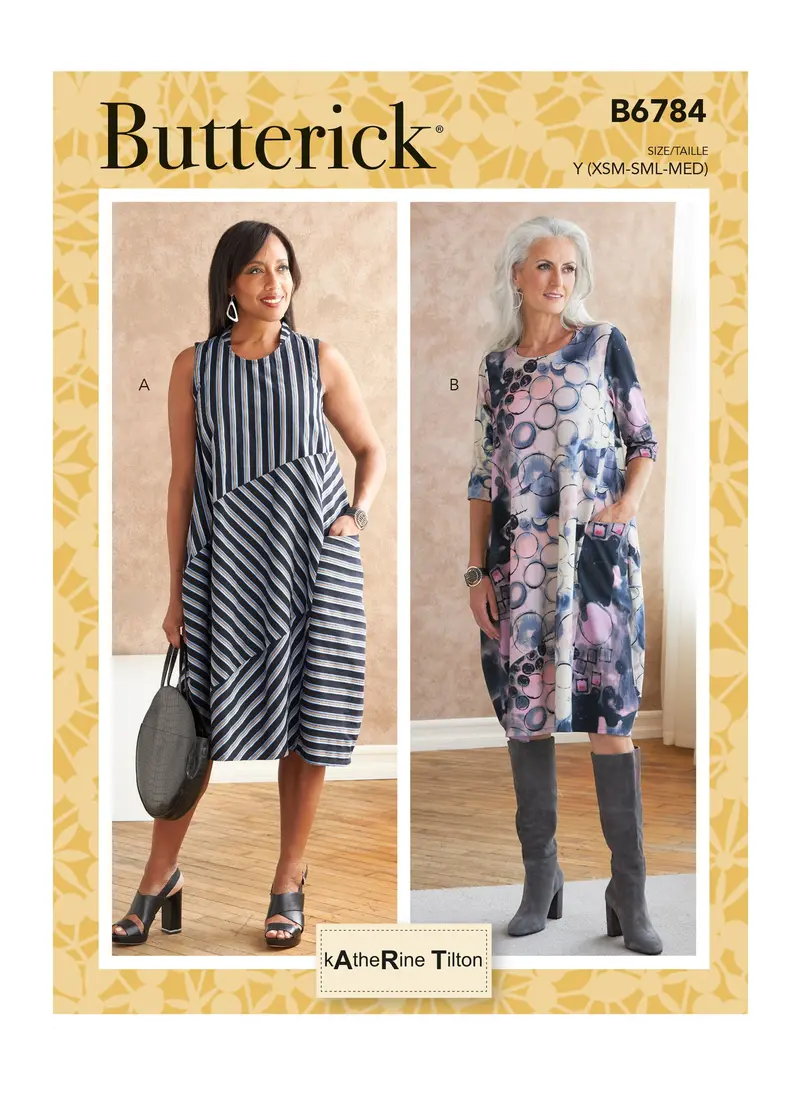 Butterick 6784 Misses' Dress Pattern 2