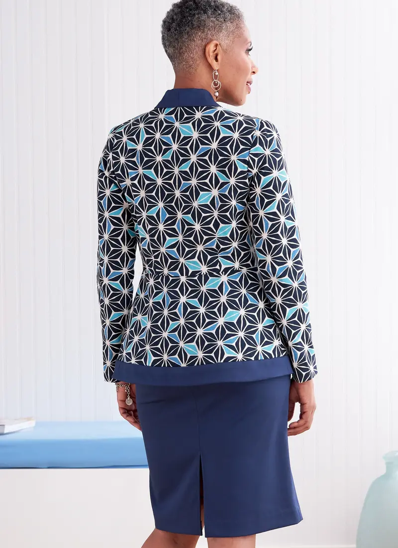 Butterick 6821 Misses / Plus Size Skirt Suit Pattern 3